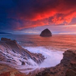 Пазл: Морской закат  