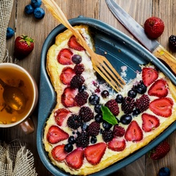 Пазл: Пирог сердечком