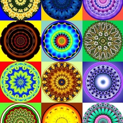 Пазл: Мандалы
