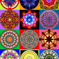 Пазл: Мандалы