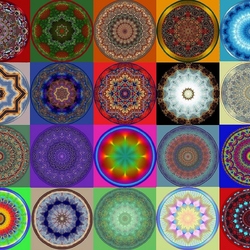 Пазл: Мандалы
