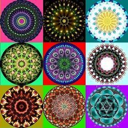 Пазл: Мандалы