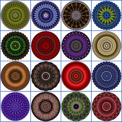 Пазл: Мандалы