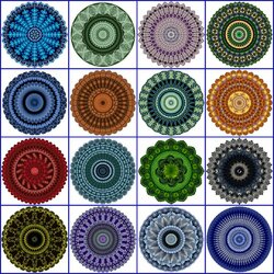 Пазл: Мандалы