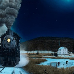 Пазл: Паровоз