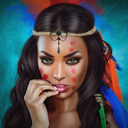 Пазл: Перья