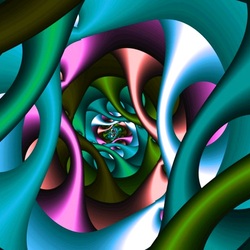 Пазл: В бирюзовых тонах