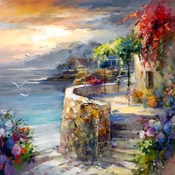 Пазл: Дорога к морю