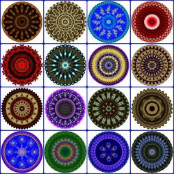 Пазл: Мандалы