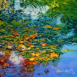 Пазл: Осенняя акварель