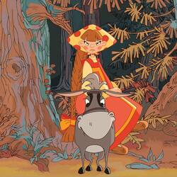 Пазл: Алеша Попович и Тугарин Змей