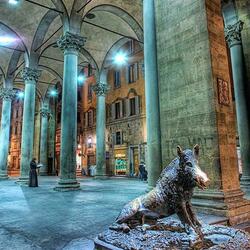 Пазл: Лоджия Меркато Нуово во Флоренции