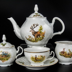 Пазл: Чайный сервиз