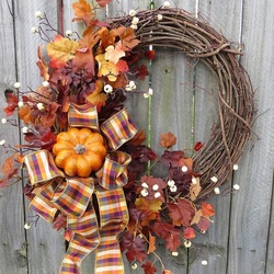 Пазл: Осенний венок