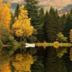 Пазл: Пруд Гленко-Лохан, Шотландия