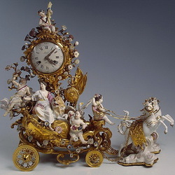 Пазл: Часы в фарфоре