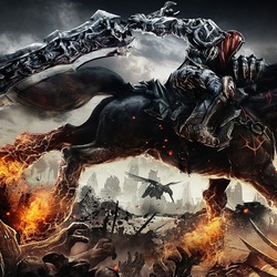 Пазл: Чёрный всадник