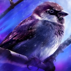 Пазл: Воробушек
