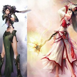 Пазл: Воительницы