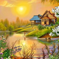 Пазл: На теплом солнышке