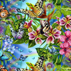 Пазл: Бабочки