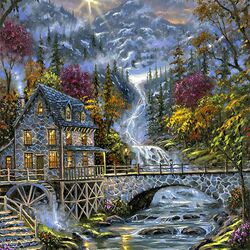 Пазл: Мельница