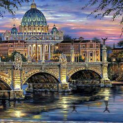 Пазл: Красота вечернего города 
