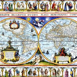 Пазл: Карта мира