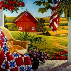 Пазл: Лоскутное одеяло