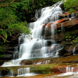 Пазл: Водопад