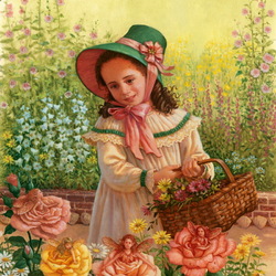 Пазл: Цветочные феи