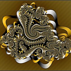 Пазл: Фрактальная брошь