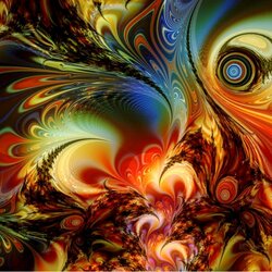 Пазл: Эффект павлина