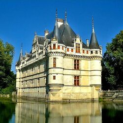 Пазл: Замок Азэ-лё-Ридо