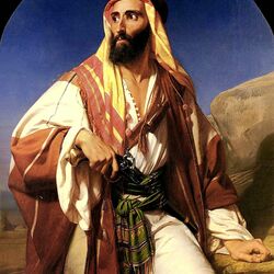 Пазл: A beouin Chieftain/Вождь бедуинов