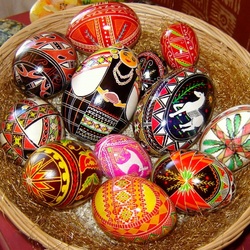 Пазл: Пасхальные крашенки