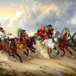 Пазл: Наперегонки