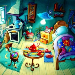 Пазл: Волшебная комната