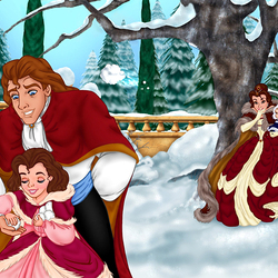 Пазл: Красавица и Чудовище