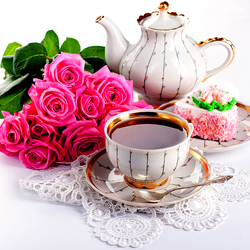 Пазл: Чашечка чая