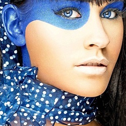 Пазл: В синем тоне