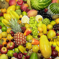 Пазл: Фрукты