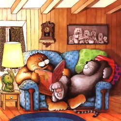 Пазл: Кошачья жизнь