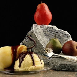 Пазл: Грушевый десерт