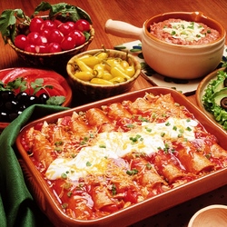 Пазл: Запеченные рулеты