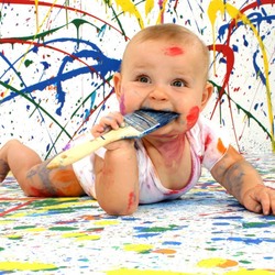 Пазл: Посмотрите, я рисую