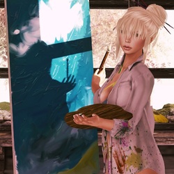 Пазл: Художница