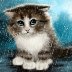 Пазл: Под дождём