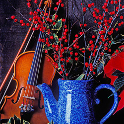 Пазл: Натюрморт со скрипкой