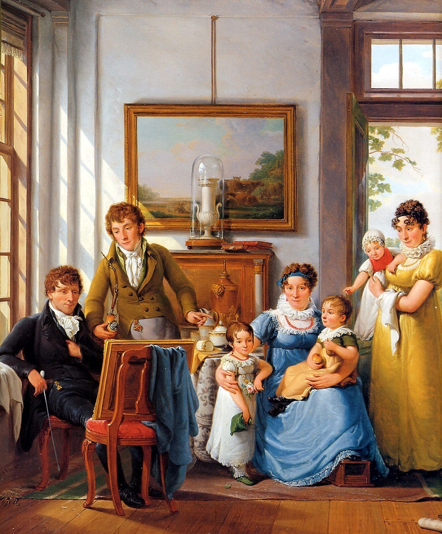 Семейный портрет Абрахамов